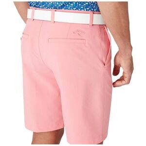 NWT‎ Callaway Mens Golf Shorts Size 38W Candy Pink Lightweight Stretch Opti-Dry